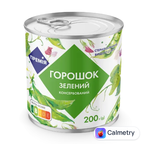 Горошок «Премія»® зелений консервований