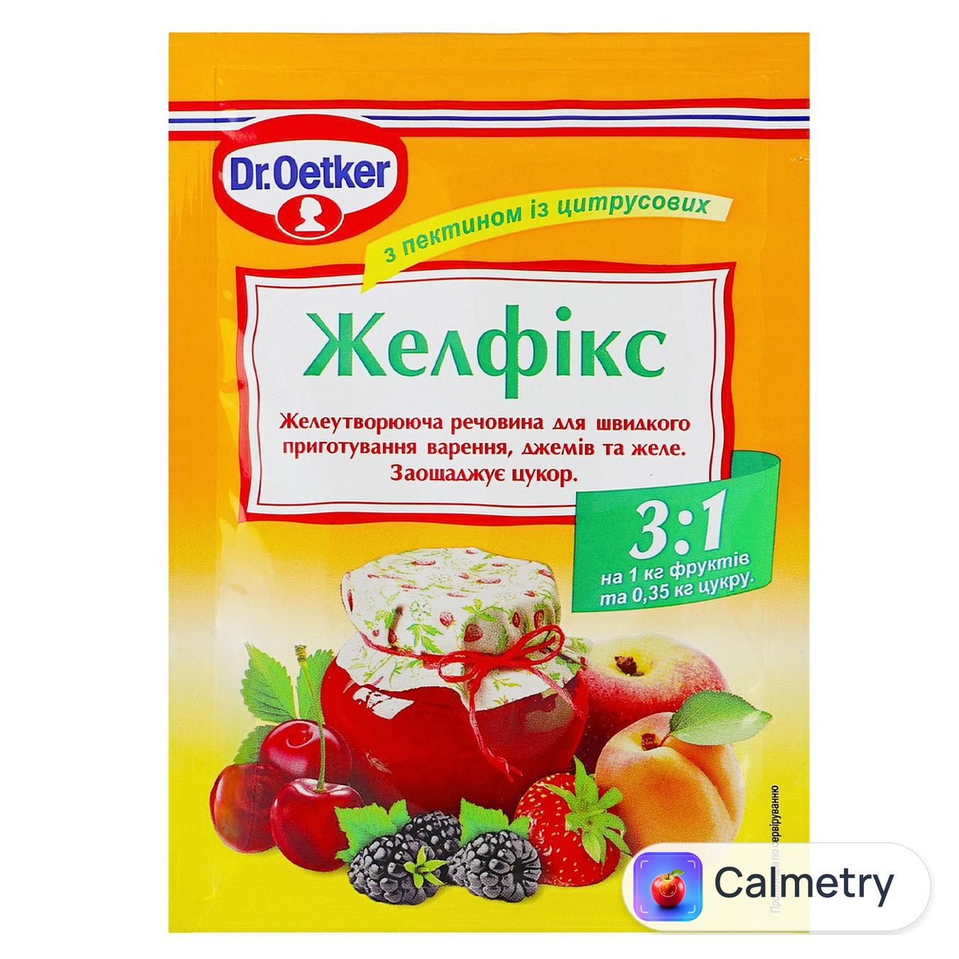 Желфікс Dr.Oetker 3:1 25г — фото продукту