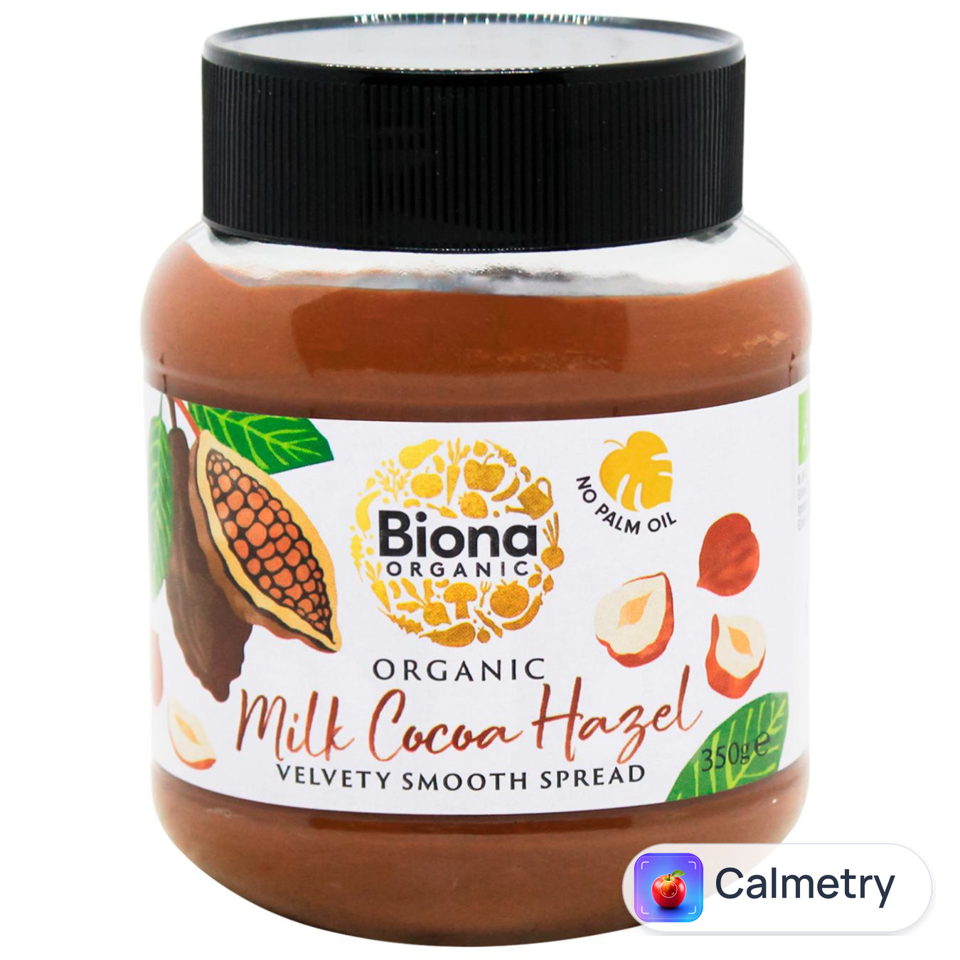 Паста Biona Organic з молочного шоколаду та горіха 350г
