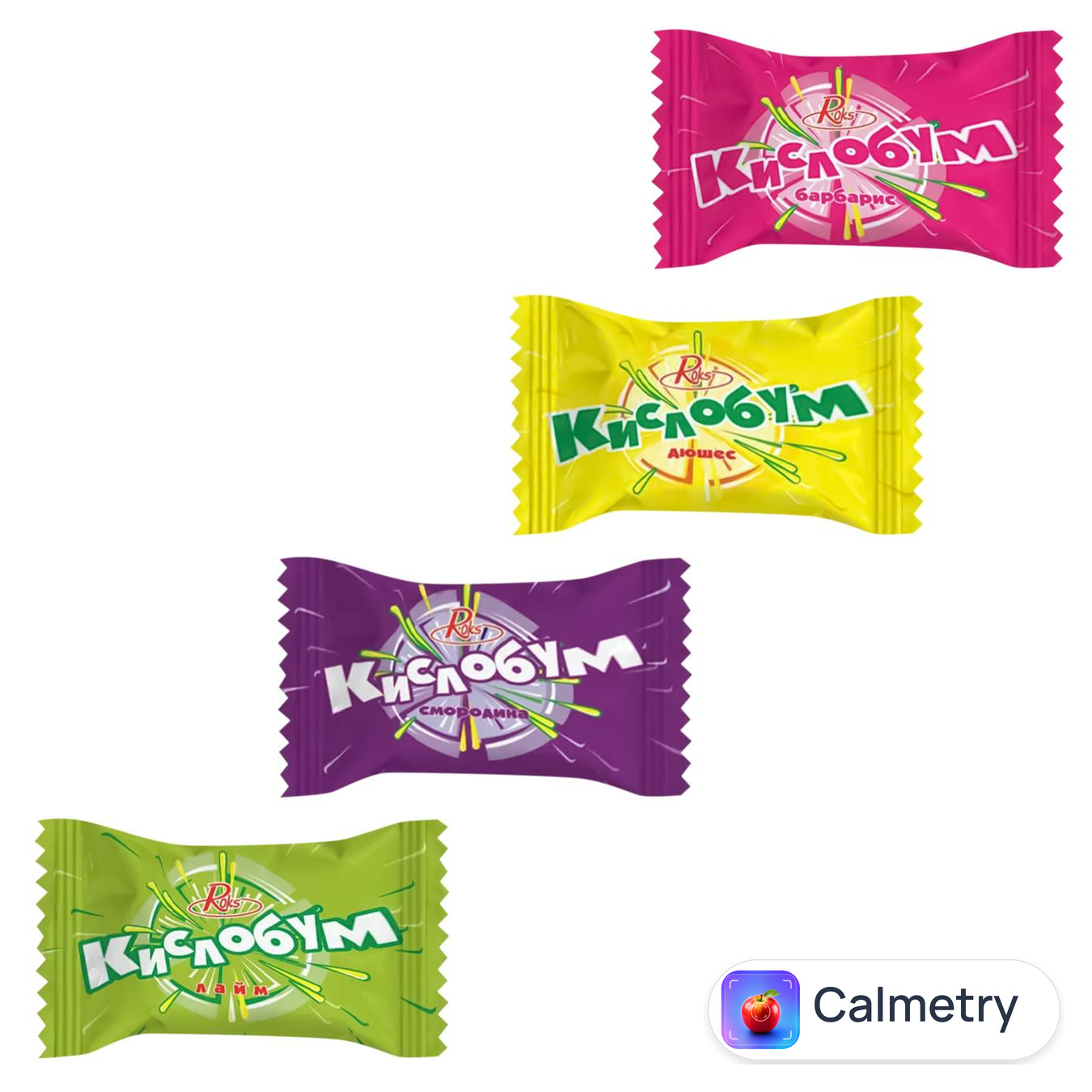 Цукерки Roks Кислобум — фото продукту