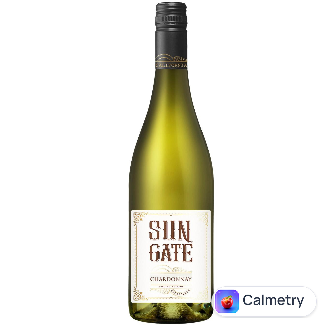 Вино Sun Gate Шардоне біле сухе 12,5% 0,75л