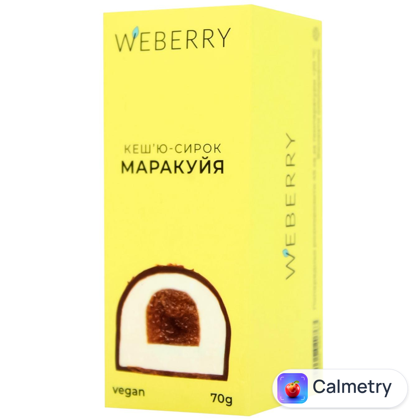 Кеш'ю-сирок WeBerry Маракуйя 70г