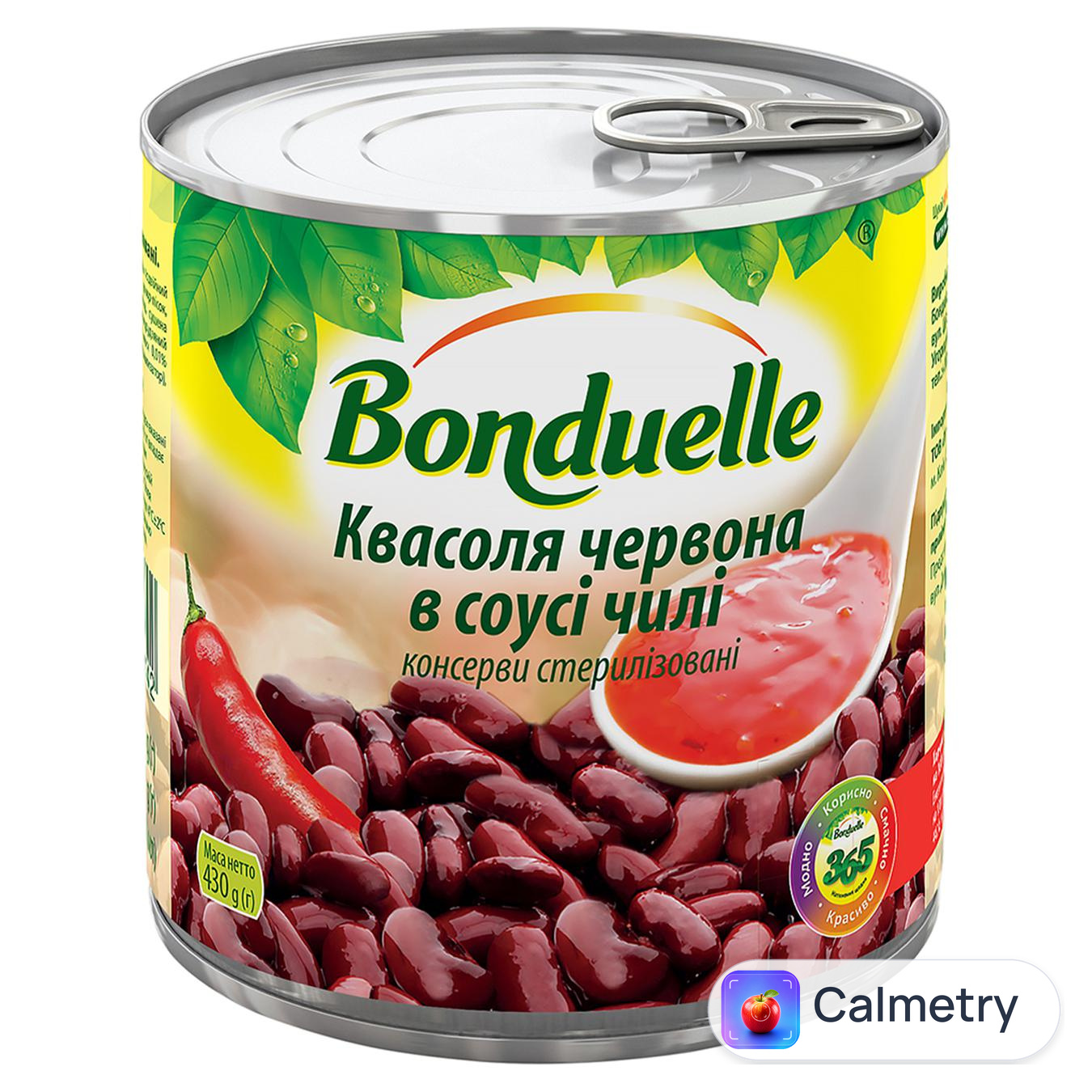 Квасоля Bonduelle червона в пікантному соусі чілі 430г
