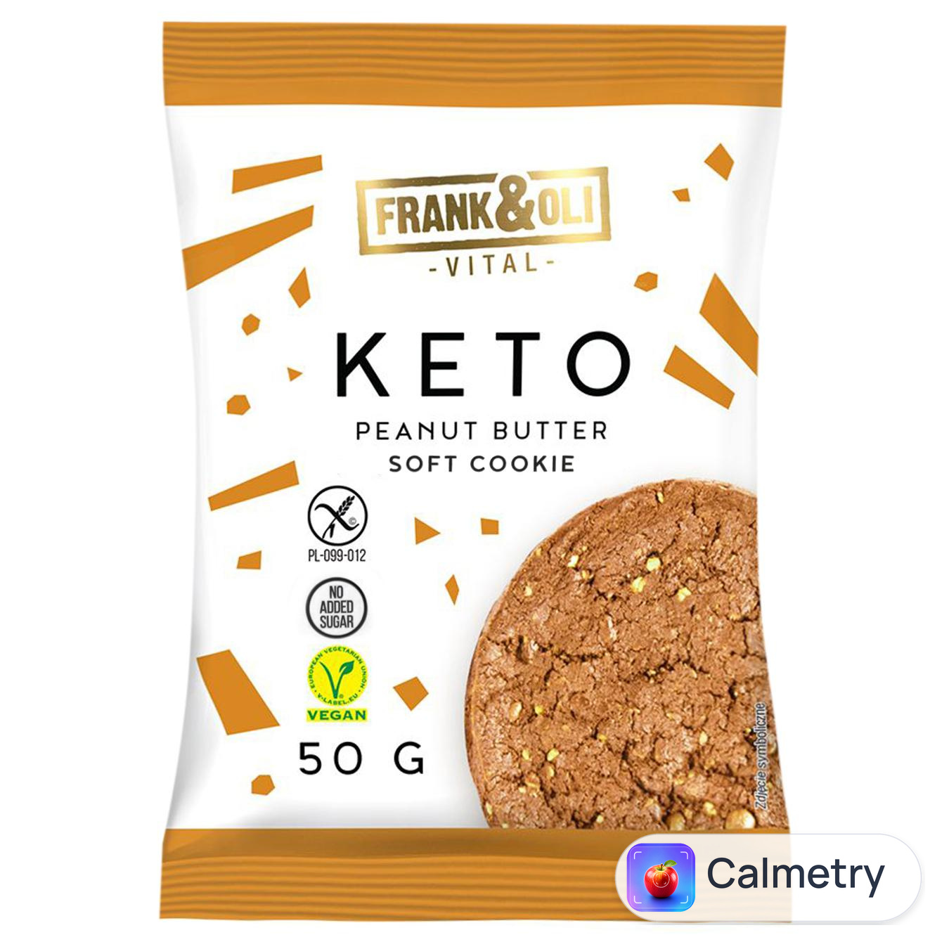 Печиво Frank&Oli з арахісовою пастою 50г