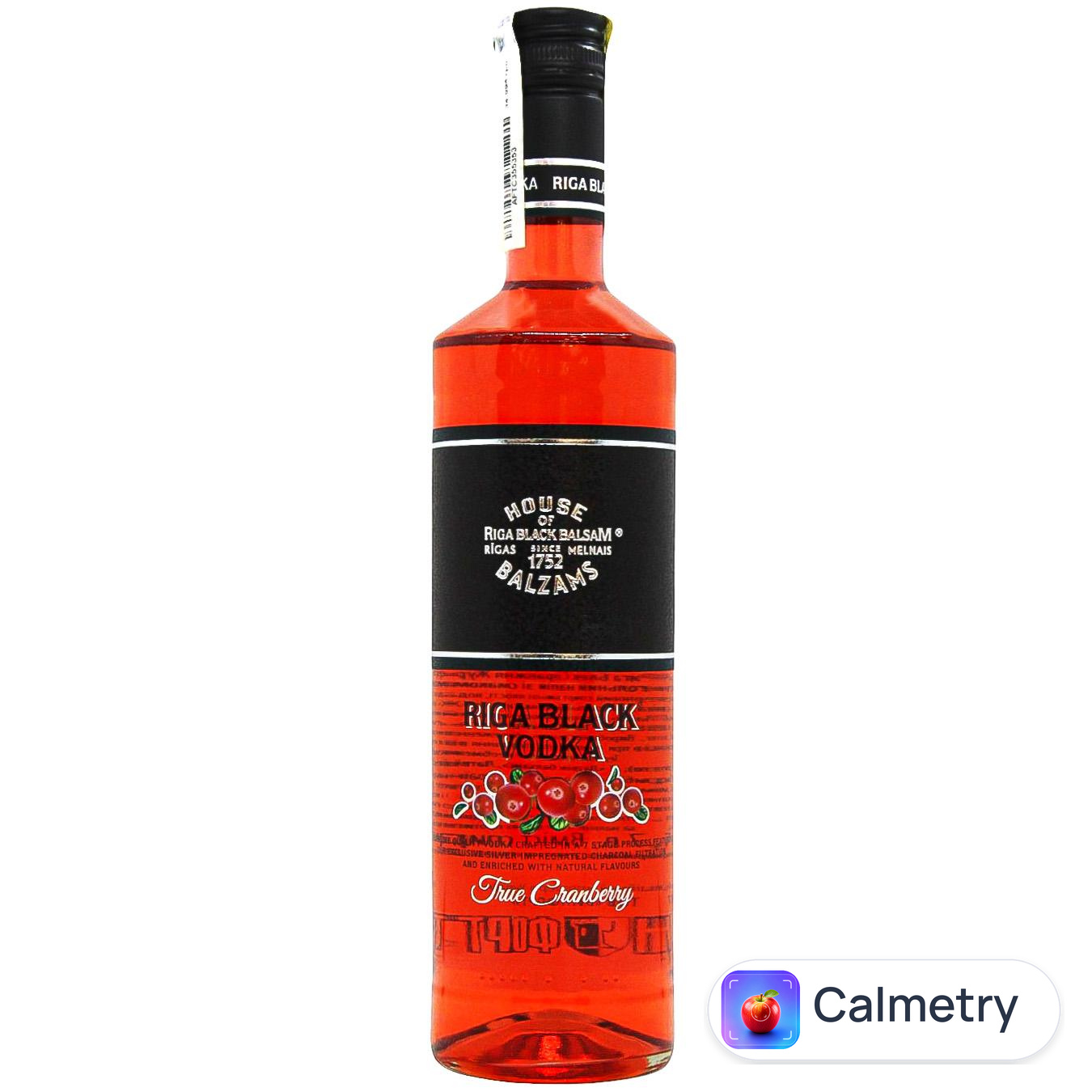 Водка Riga Black True Cranberry 37,5% 0,7л