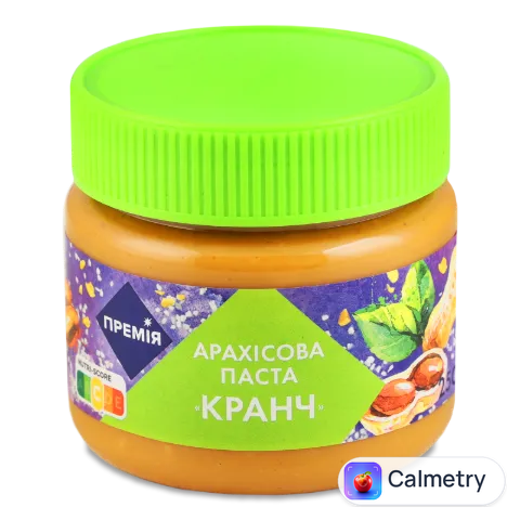Паста арахісова «Премія» з сіллю і кранчами 250г