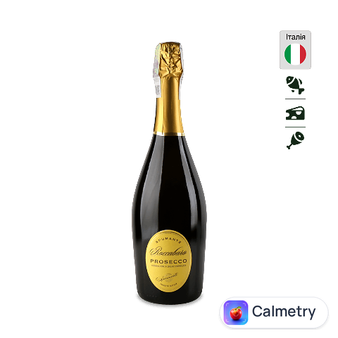 Вино ігристе Roccabaro Prosecco DOC біле сухе, 0,75л