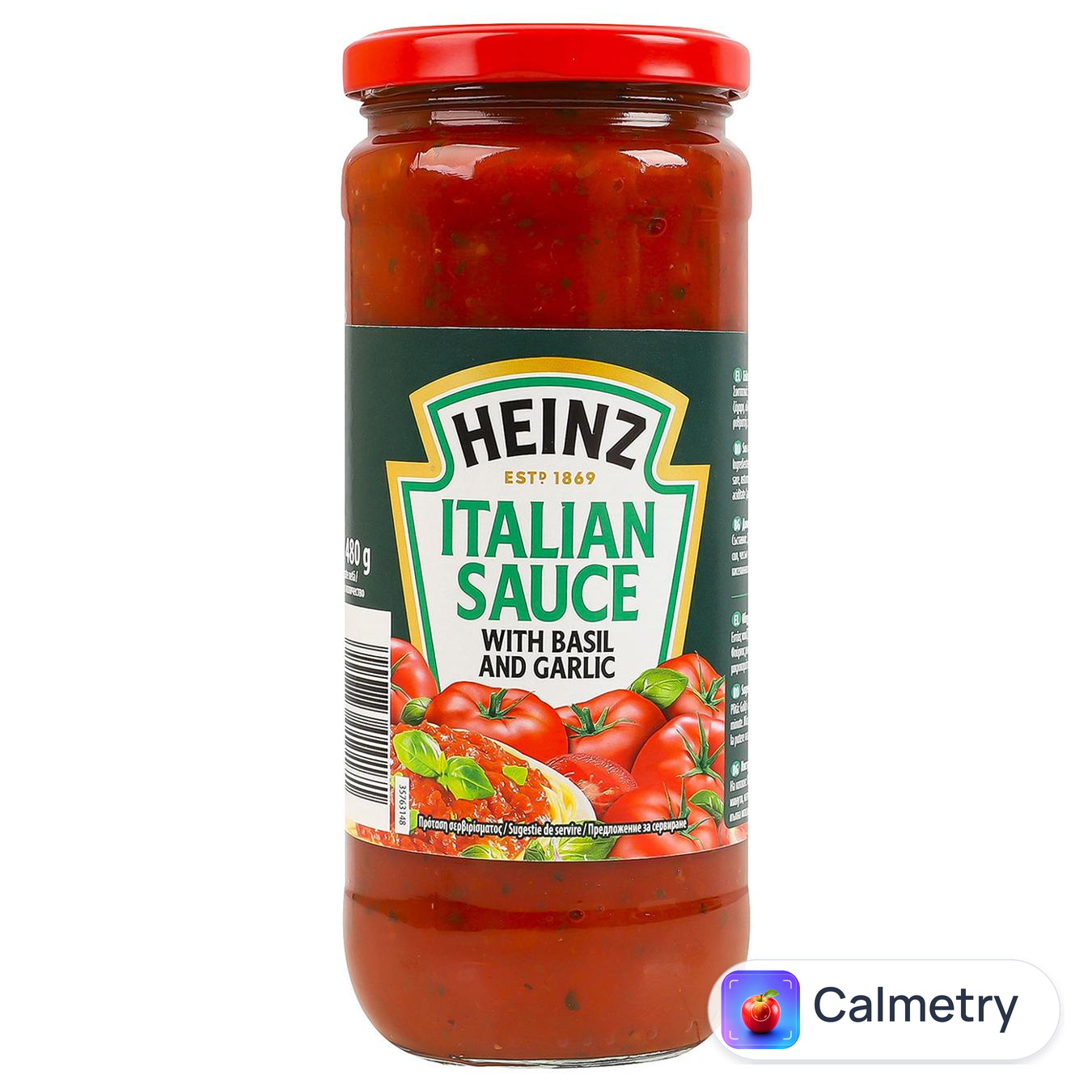 Соус Heinz Італійський з базиліком та часником 480г