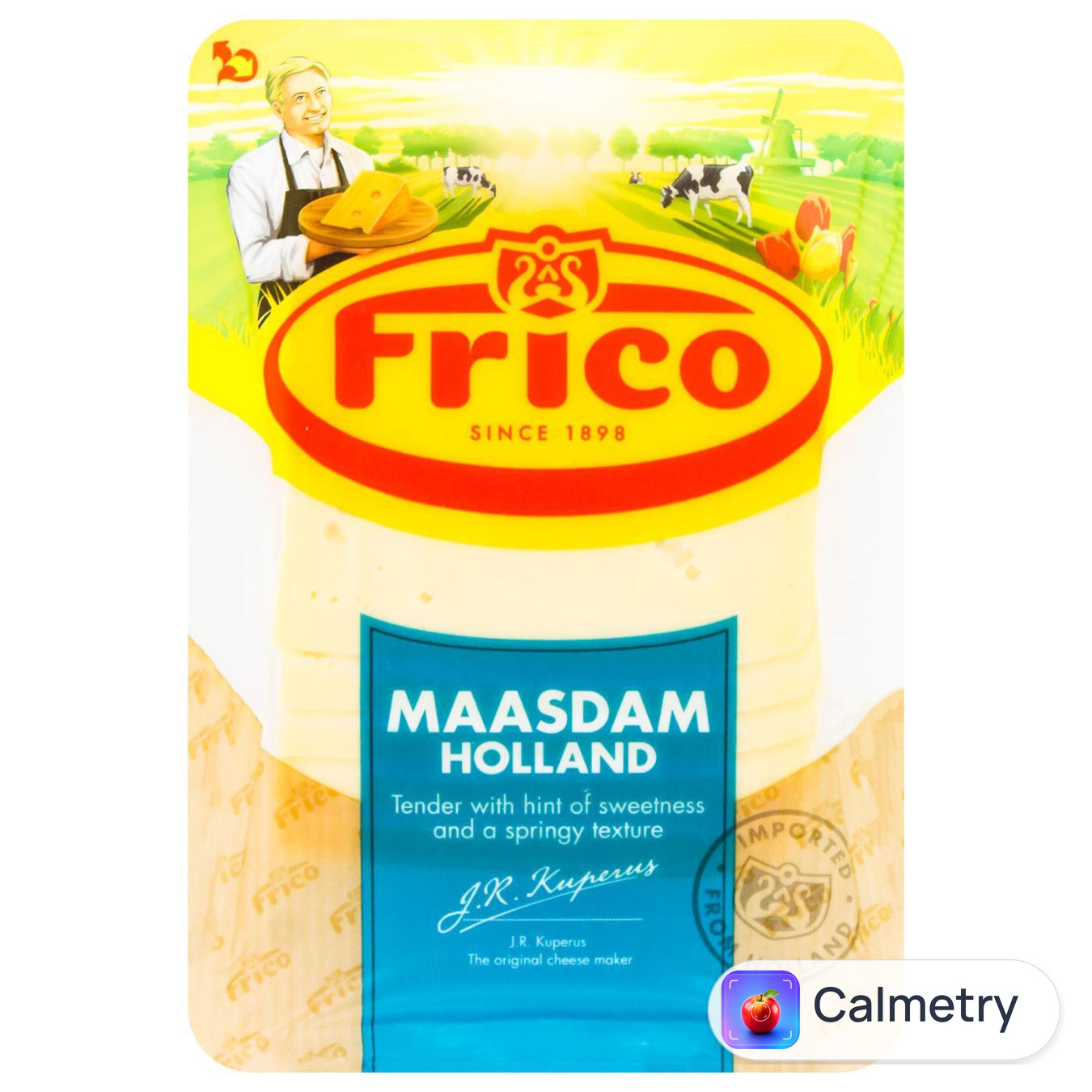 Сир Frico Маасдам нарізаний 45% 150г
