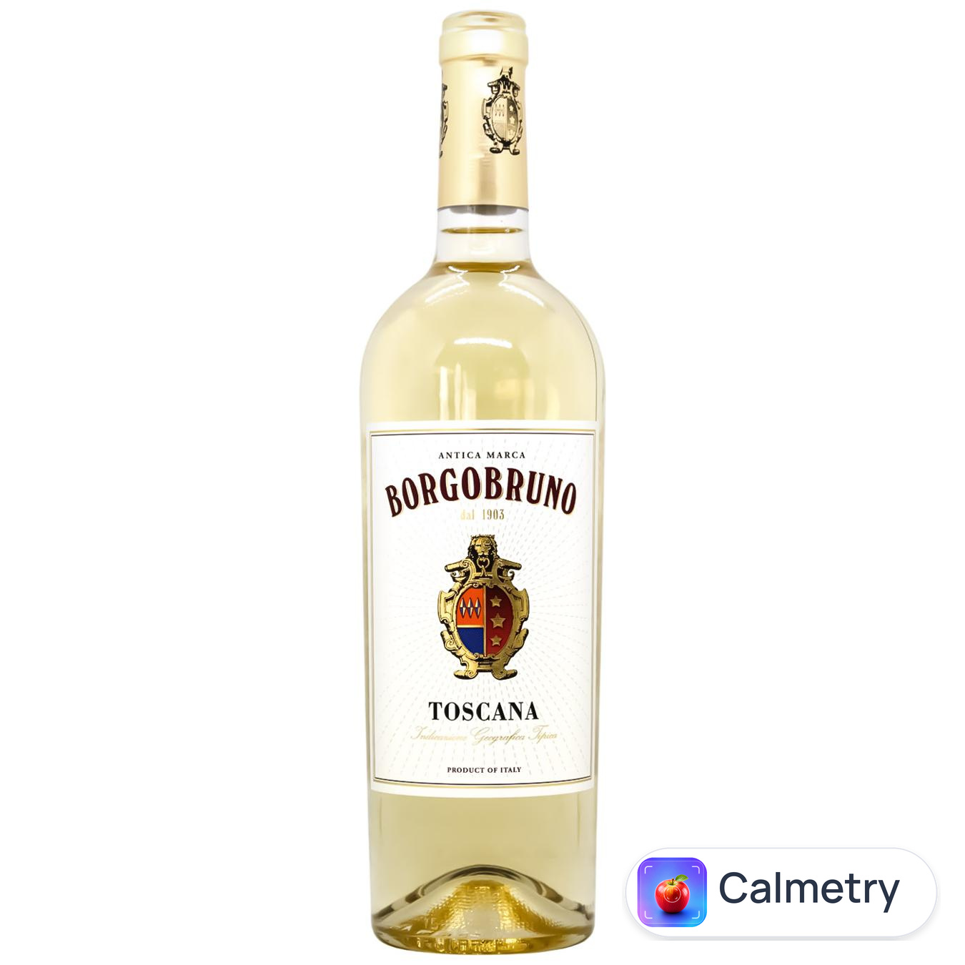 Вино Borgobruno Toscana біле напівсухе 12,5% 0,75л