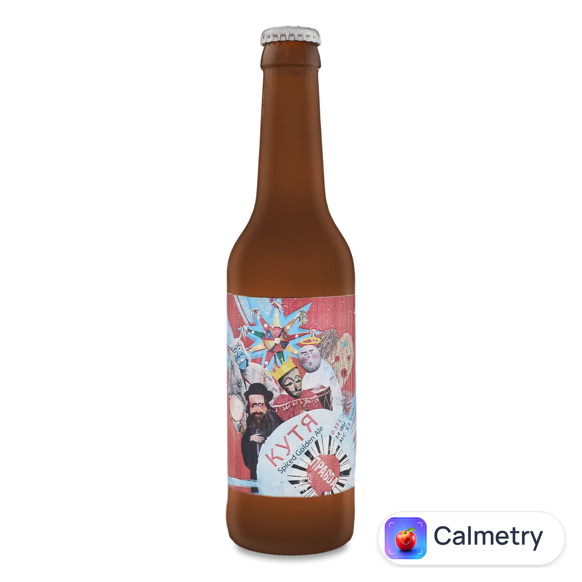Пиво «Правда» «Кутя» Spiced Golden Ale світле нефільтроване 0,33л