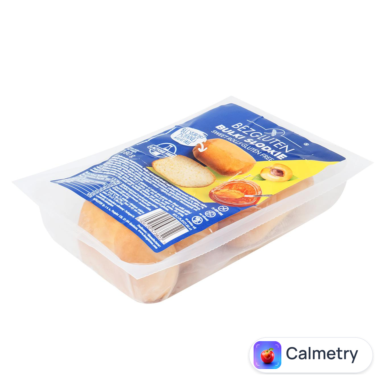 Булочки Bezgluten солодкі 180г — фото продукту