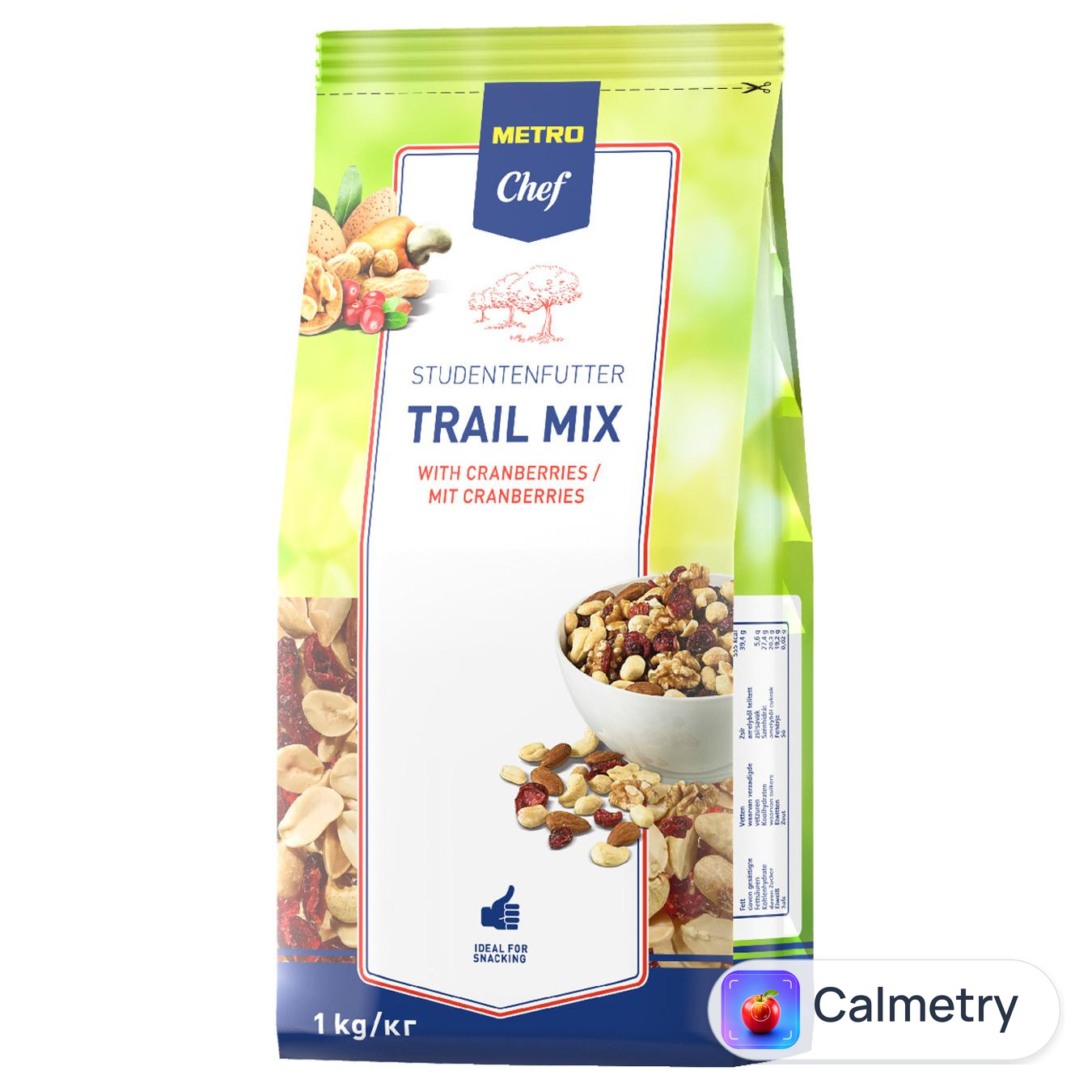 Суміш горіхів Metro Chef Trail Mix з журавлиною 1кг