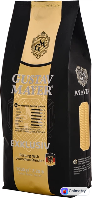 Кава зернова Gustav Mayer Exklusiv 1 кг