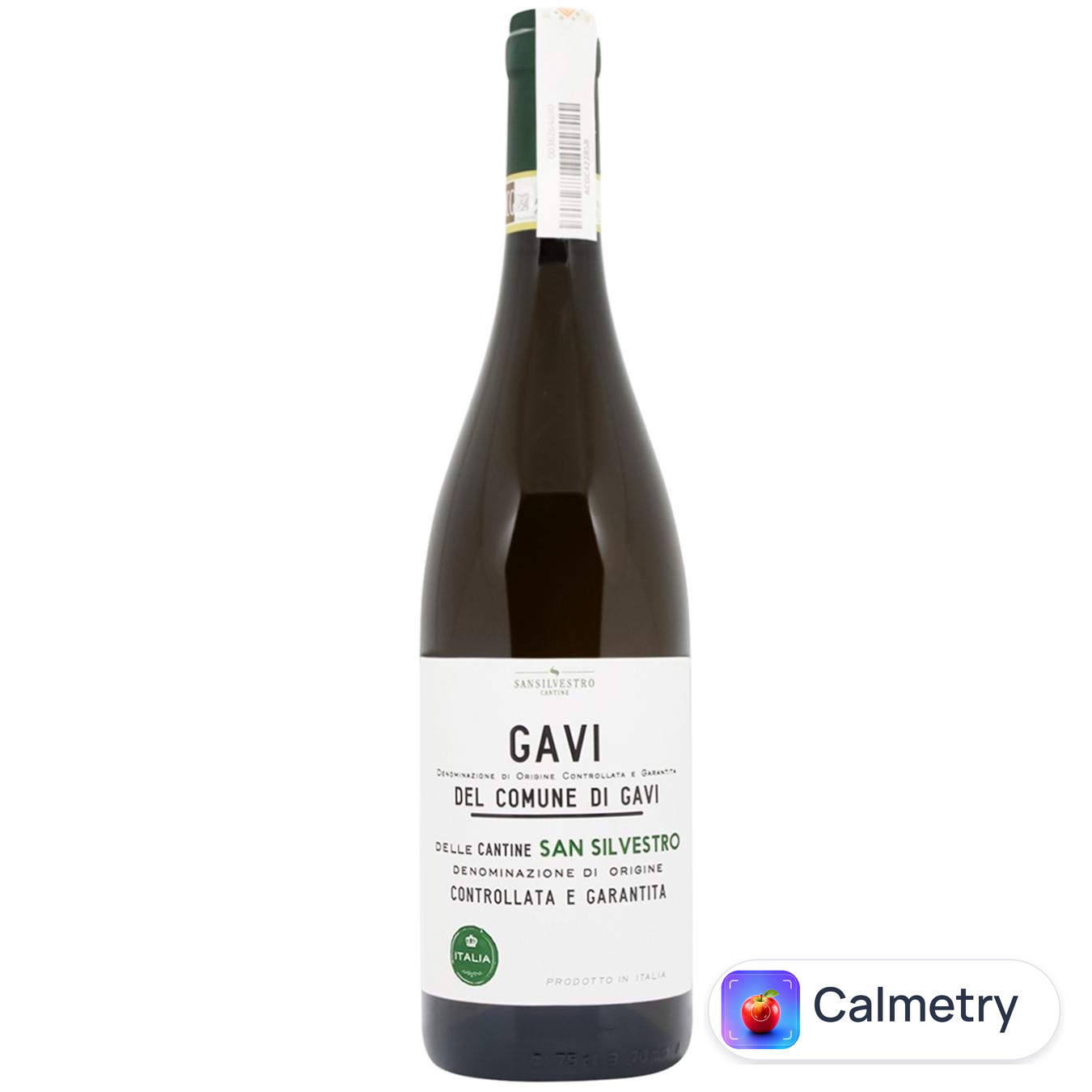Вино Sansilvestro Gavi del Comune di Gavi DOCG біле сухе 12,5% 0,75л