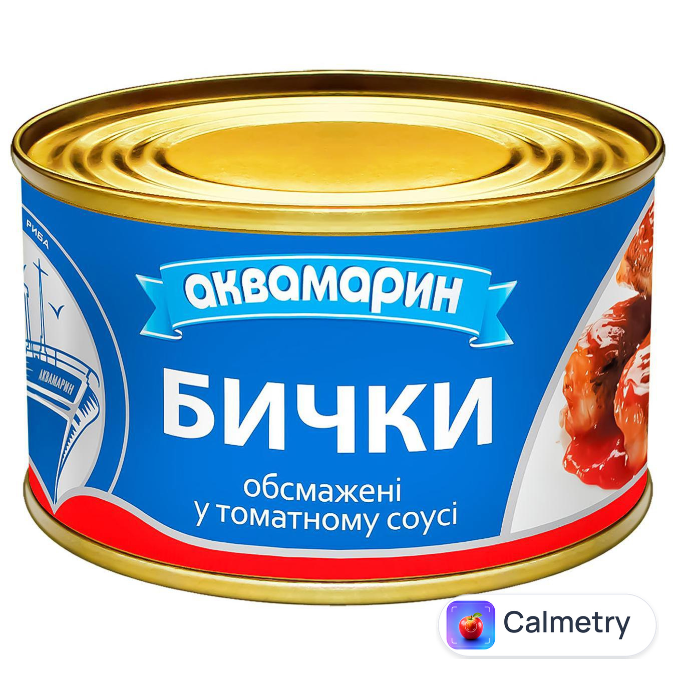 Бички Аквамарин обсмажені у томатному соусі 230г