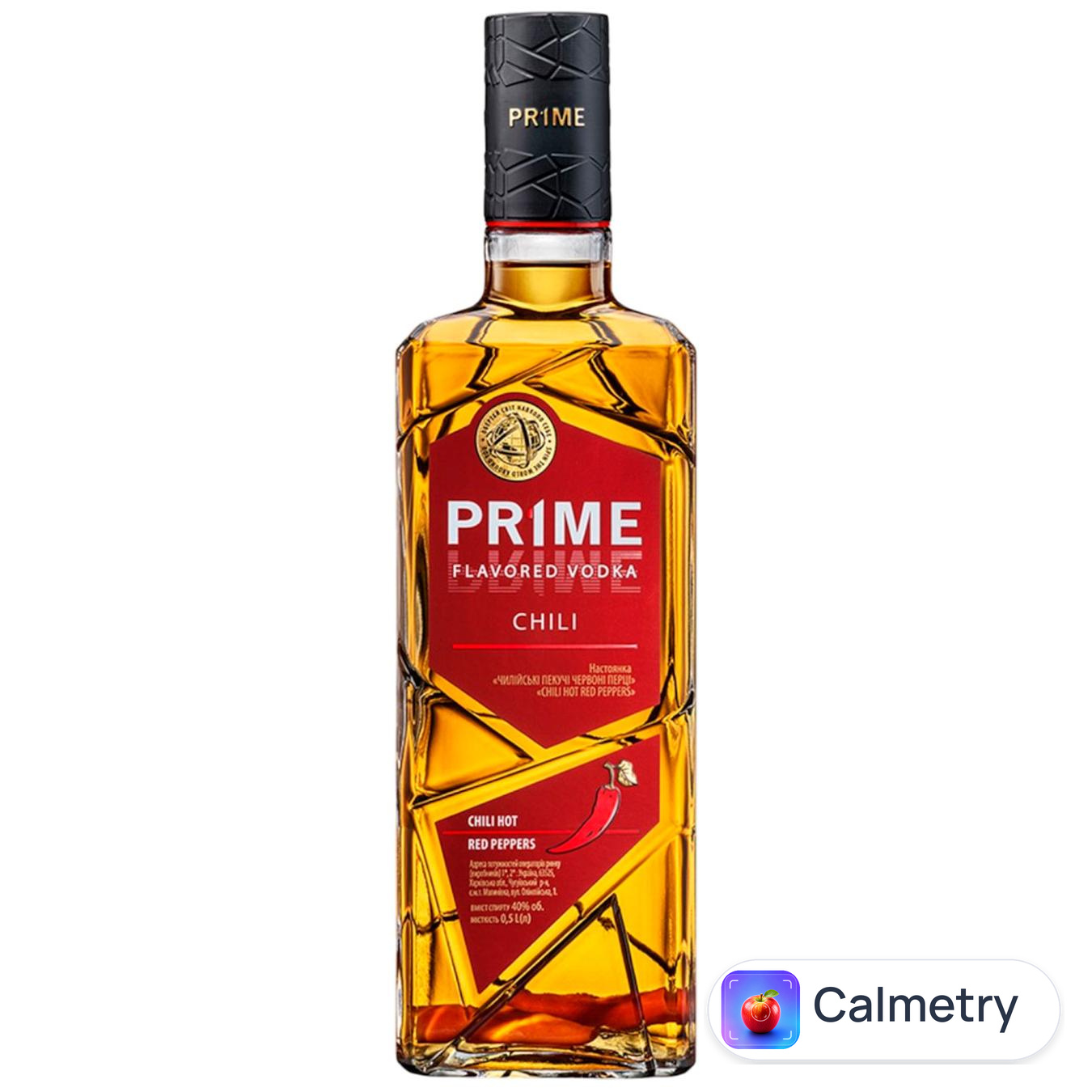 Настоянка Prime Chili Hot Red Pepper 40% 0,5л