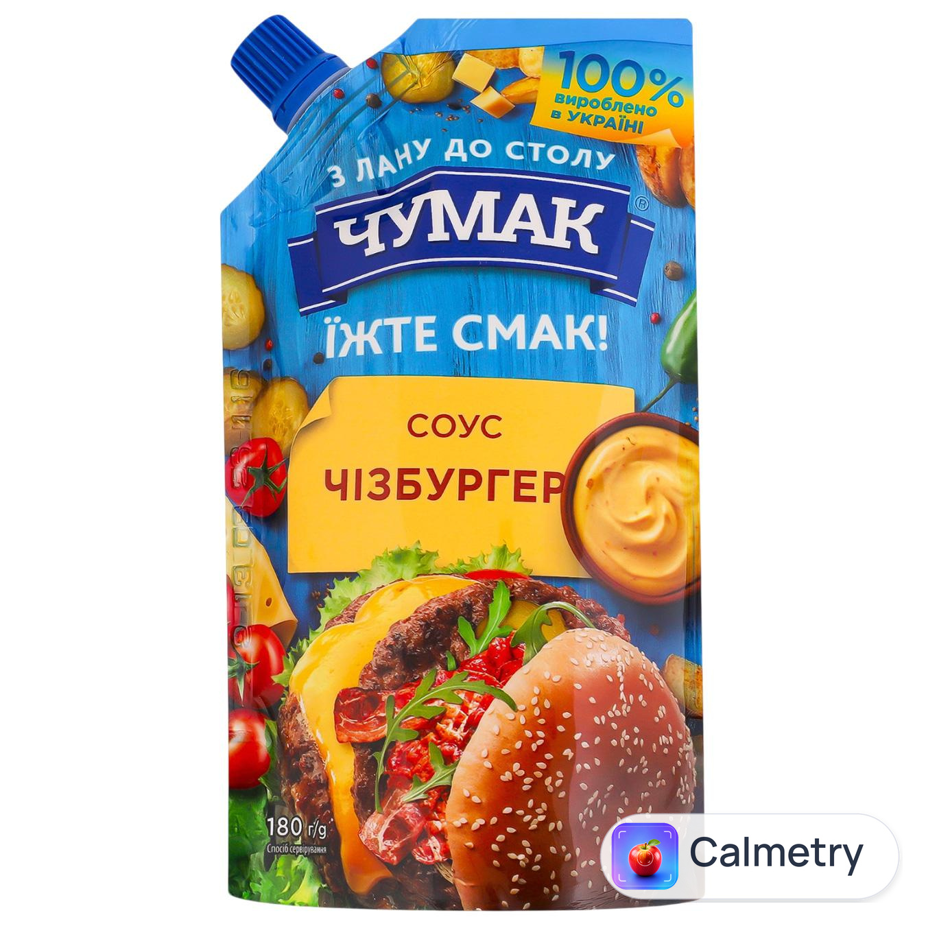 Соус Чумак Чізбургер 180мл — фото продукту