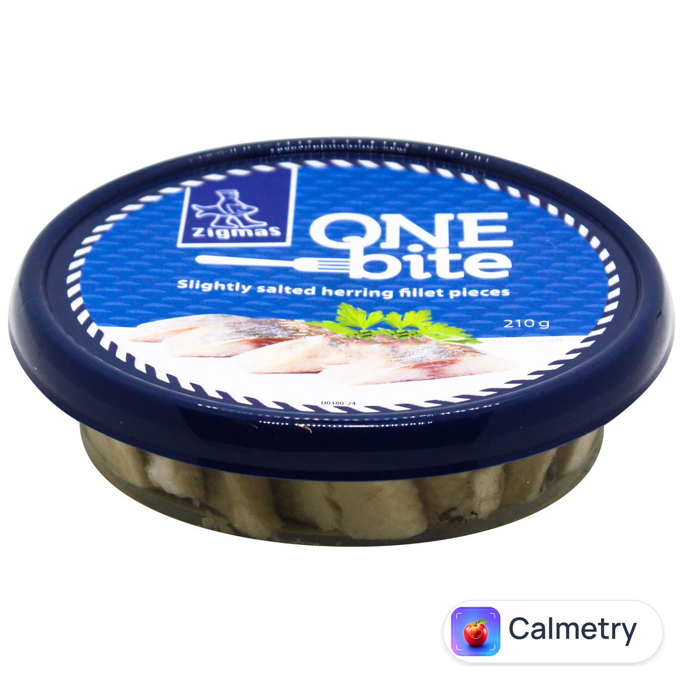 Оселедець Zigmas One Bite філе-шматочки слабосолений в олії 210г