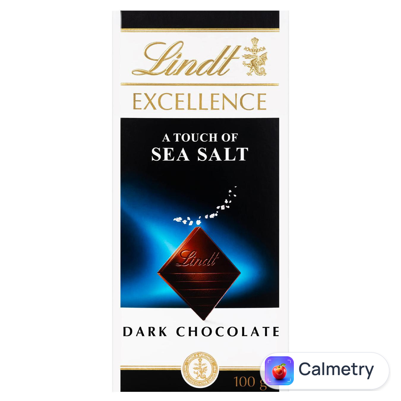 Шоколад чорний Lindt Excellence з морскою сіллю 100г