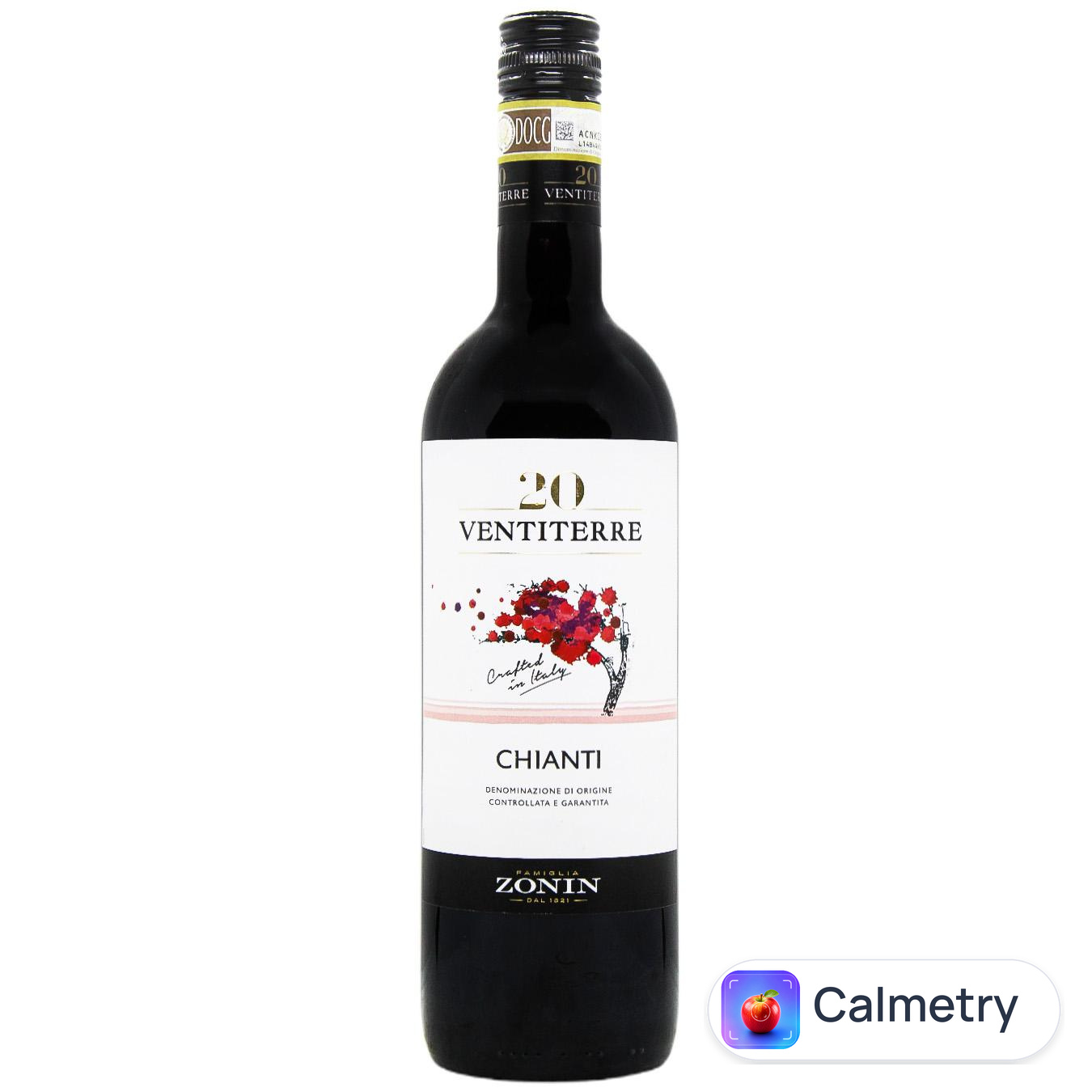 Вино Zonin Chianti червоне сухе 12,5% 0,75л