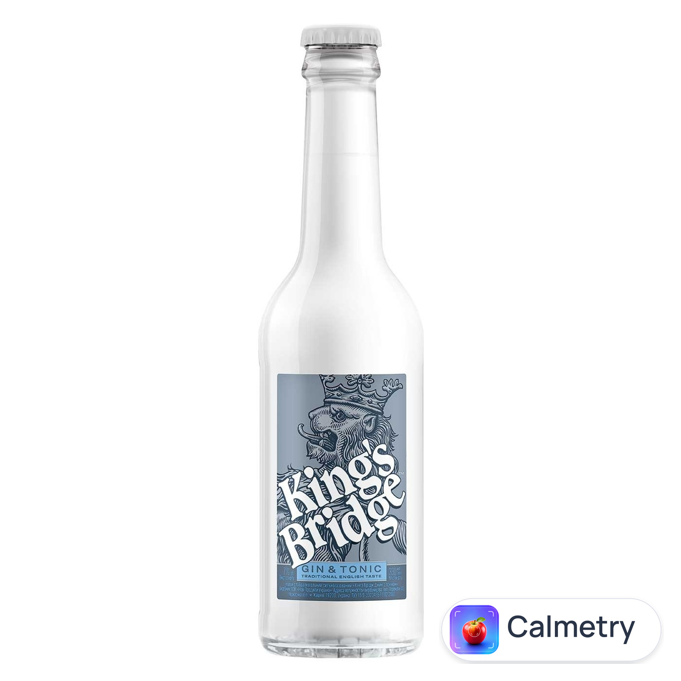 Напій слабоалкогольний King`s Bridge Gin & Tonic 7% 0,33л