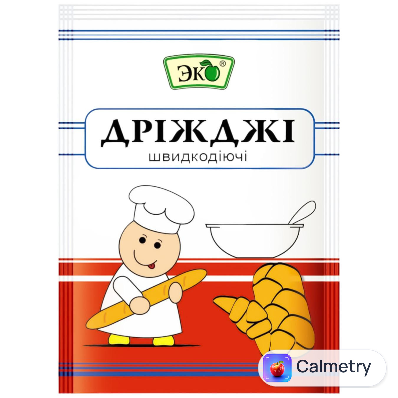 Дріжджі Еко сухі хлібопекарські швидкодіючі 11г