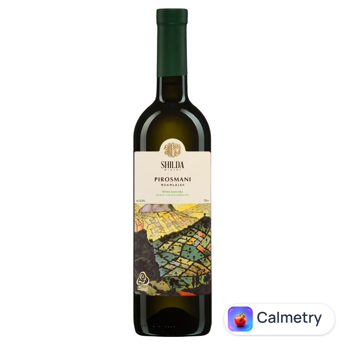Вино Shilda Pirosmani біле напівсухе 12,5% 0,75л