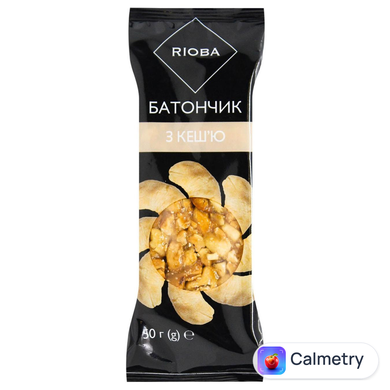 Батончик Rioba з кеш'ю 50г