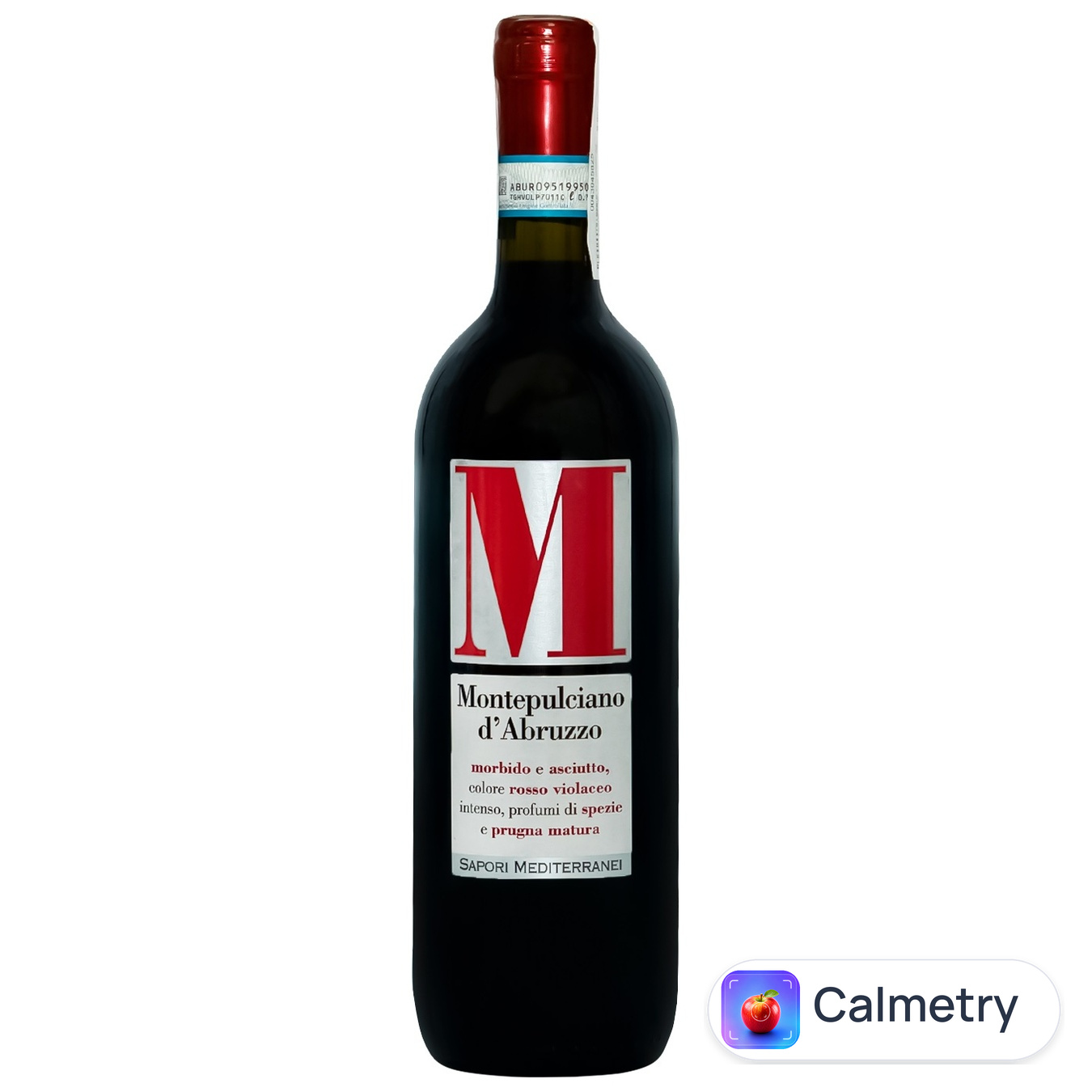 Вино Sapori Mediterranei Montepulciano червоне сухе 12,5% 0,75л