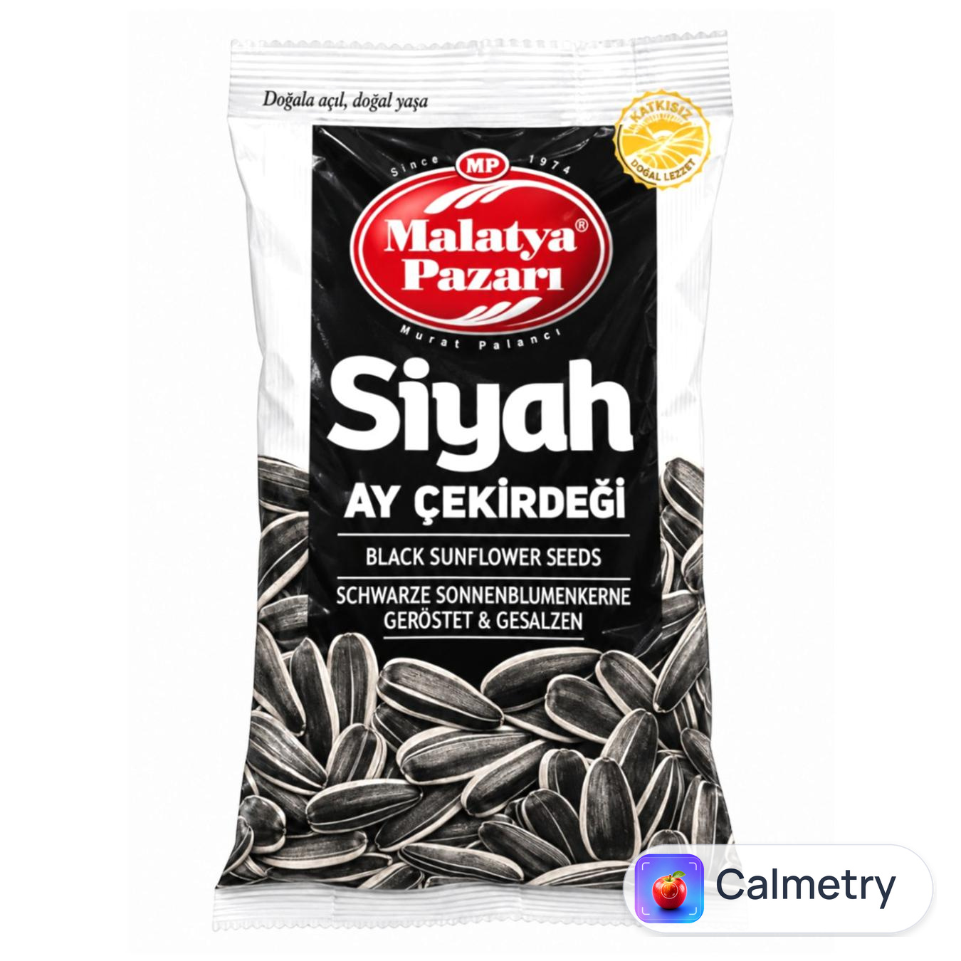 Насіння соняшника Malatya Pazari Siyah солоне 180г — фото продукту