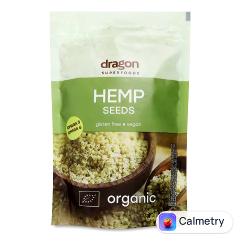 Насіння коноплі Dragon Superfoods лущене 200г