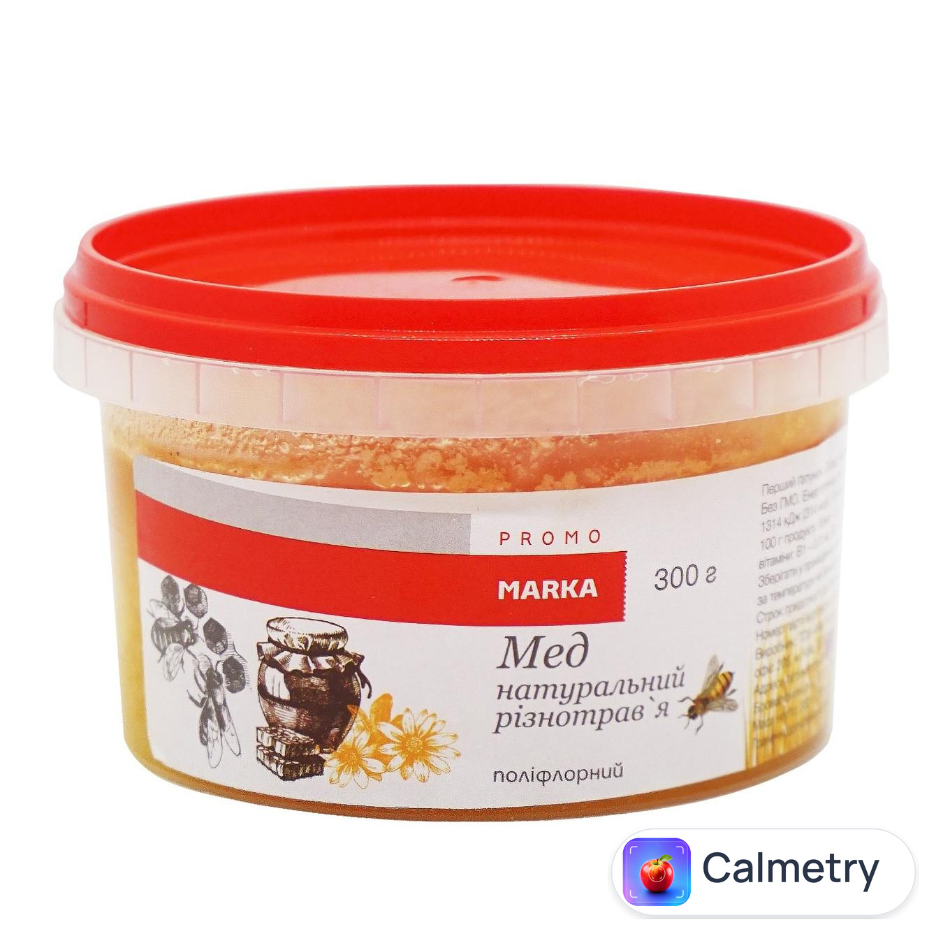 Мед Marka Promo різнотрав'я 300г — фото продукту