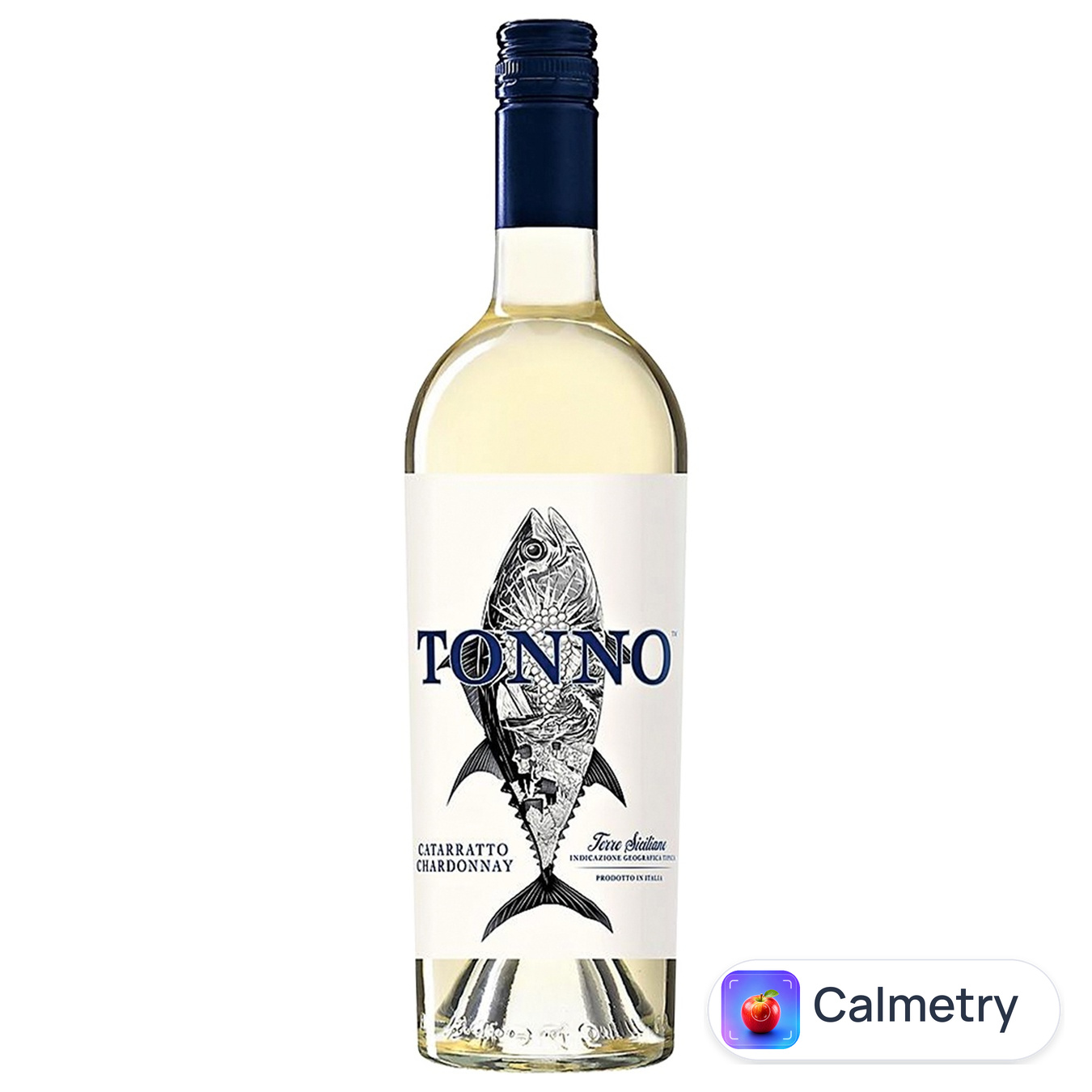 Вино Mare Magnum Cataratto Chardonnay Organic Tonno біле сухе 14.5% 0.75л