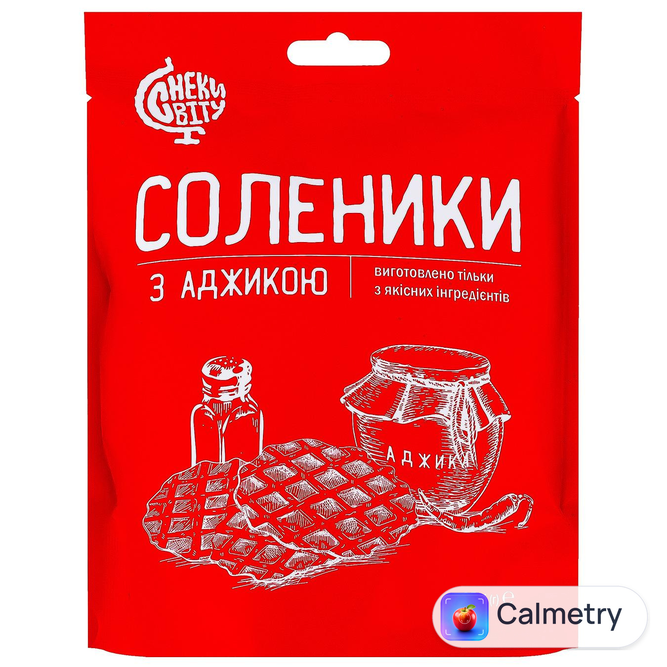 Снеки Снеки Світу Соленики з аджикою хрусткі 85г