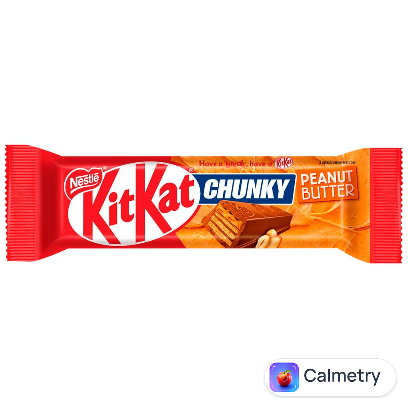Батончик NESTLÉ® KITKAT® Chunky Арахісова паста в молочному шоколаді 42г — фото продукту