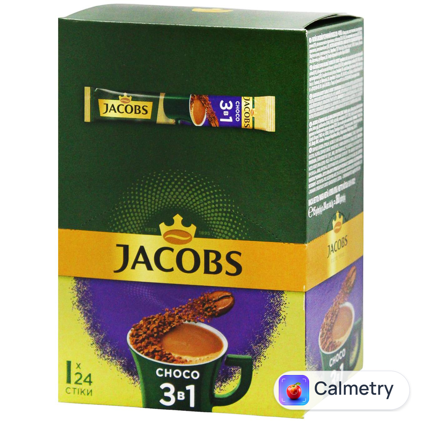 Напій кавовий Jacobs 3в1 Choco розчинний 15г х 24шт
