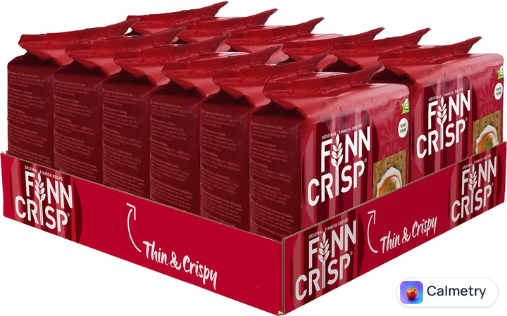 Упаковка Хлібців Finn Crisp Traditional житніх 200 г х 12 шт