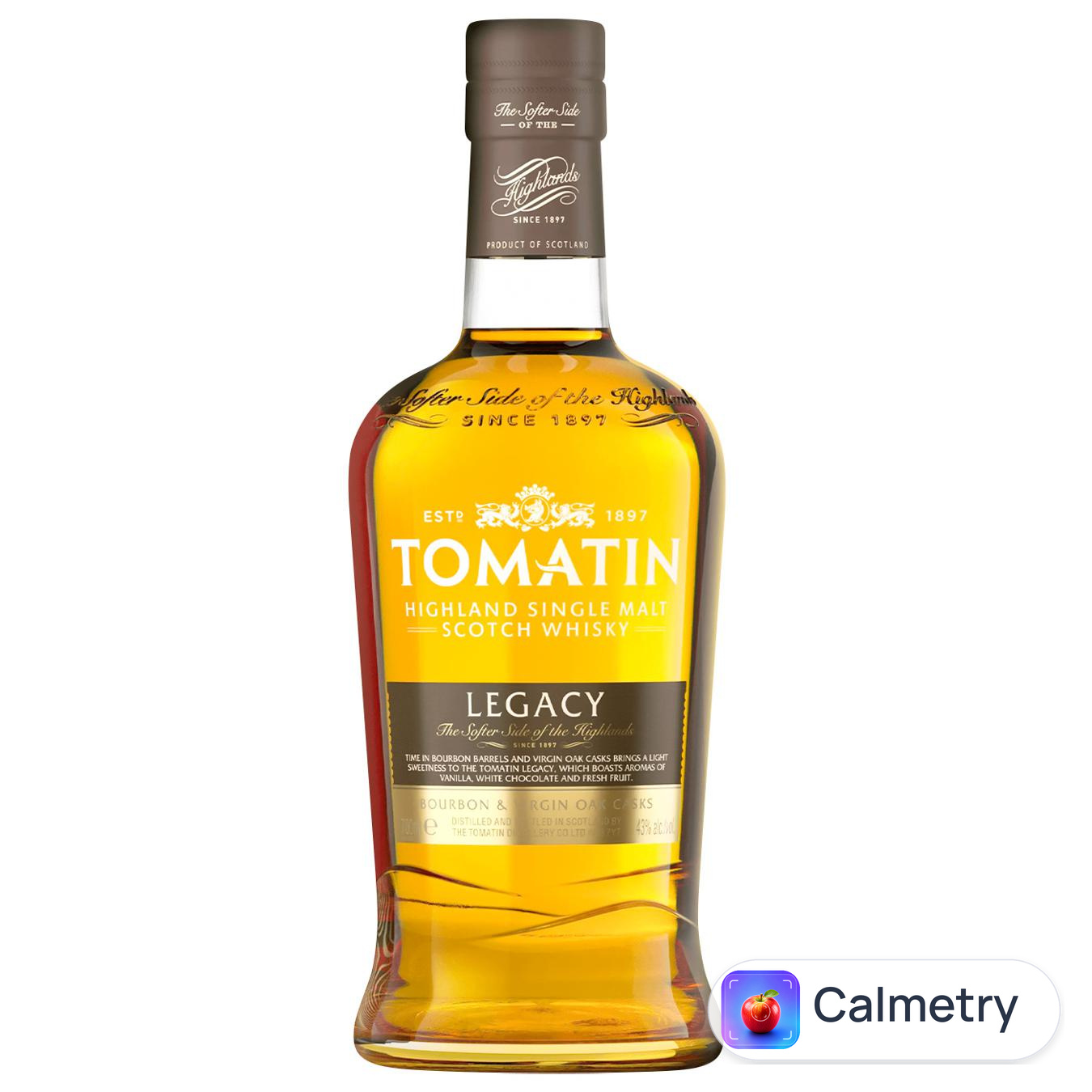 Віскі Tomatin Legacy 43% 0,7л — фото продукту