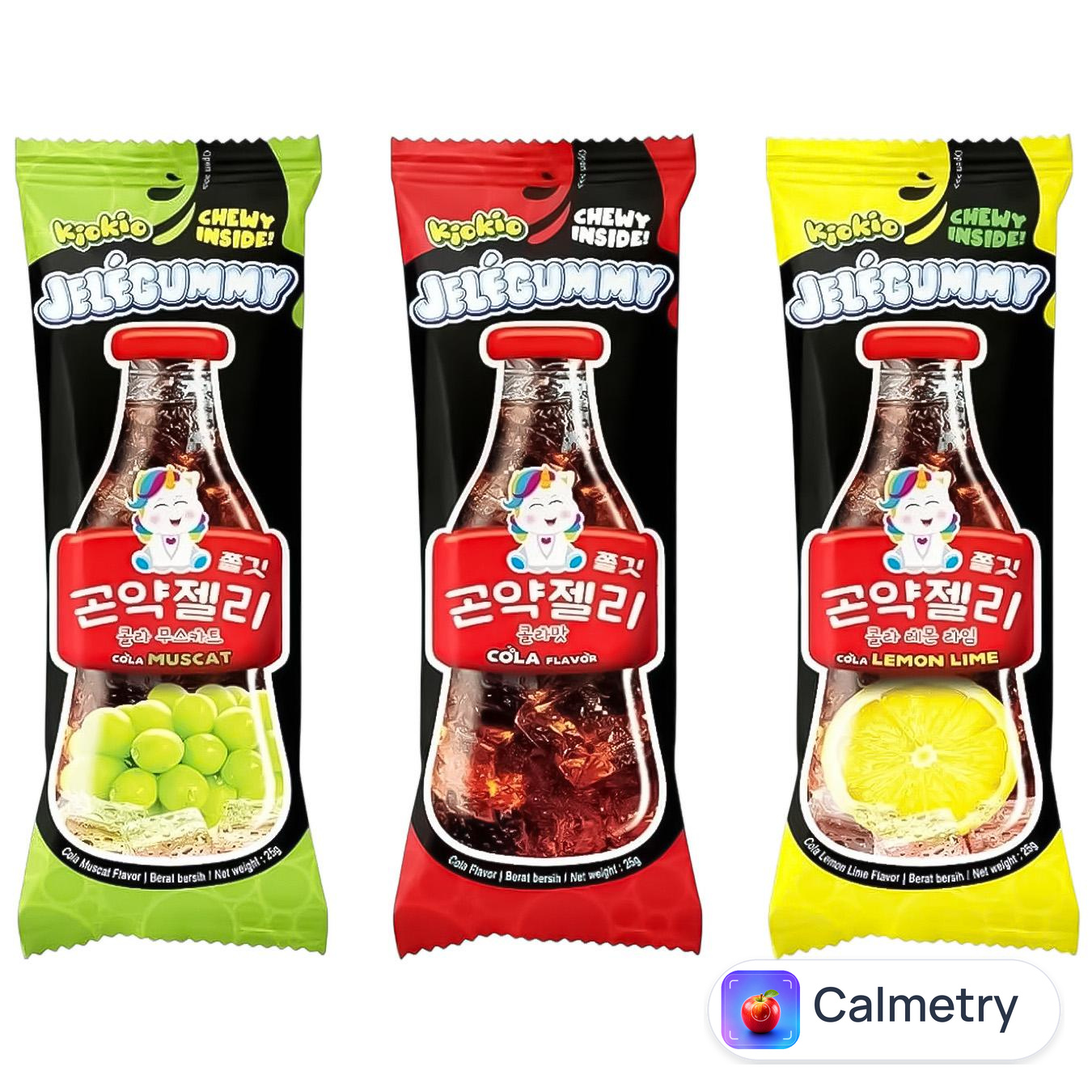 Цукерки Kiokio Jelegummy Cola Pack Series желейні 150г — фото продукту