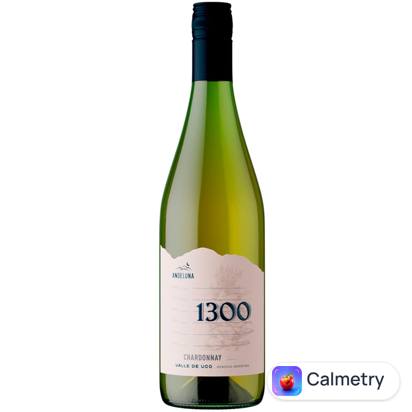 Вино Andeluna 1300 Chardonnay біле сухе 13,7% 0,75л