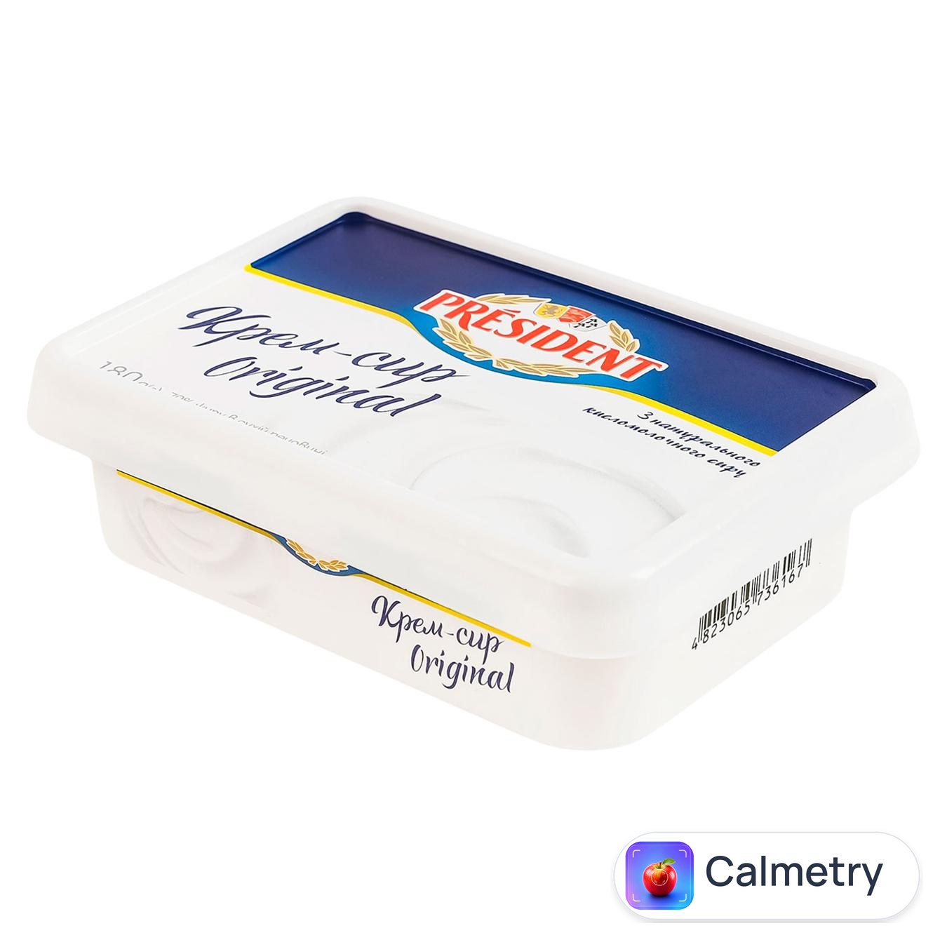 Крем-сир President Класичний продукт сирковий 24,5% 180г