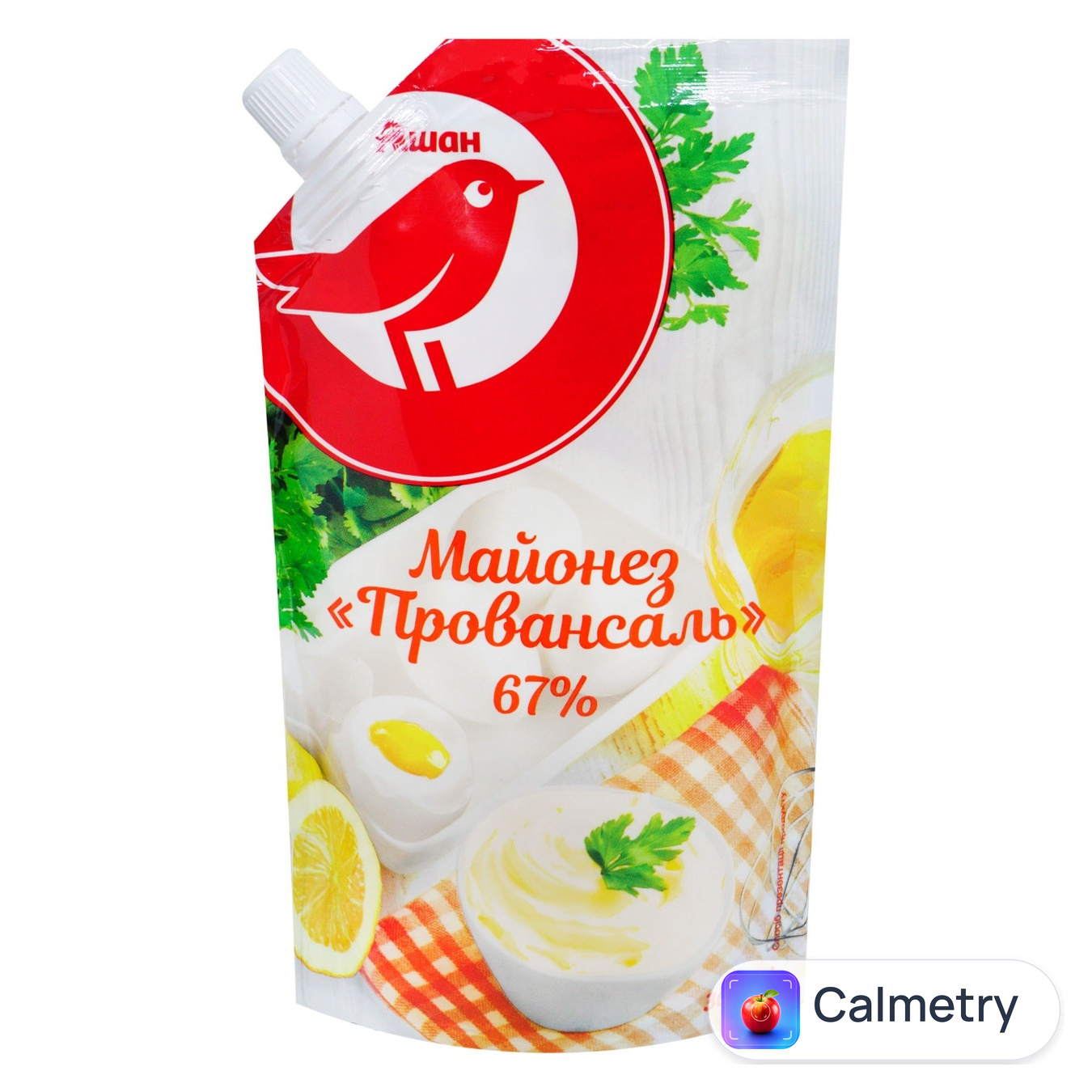 Майонез Auchan Провансаль 67% 360г