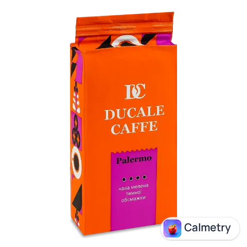 Кава мелена Ducale Caffe Palermo натуральна смажена 250г