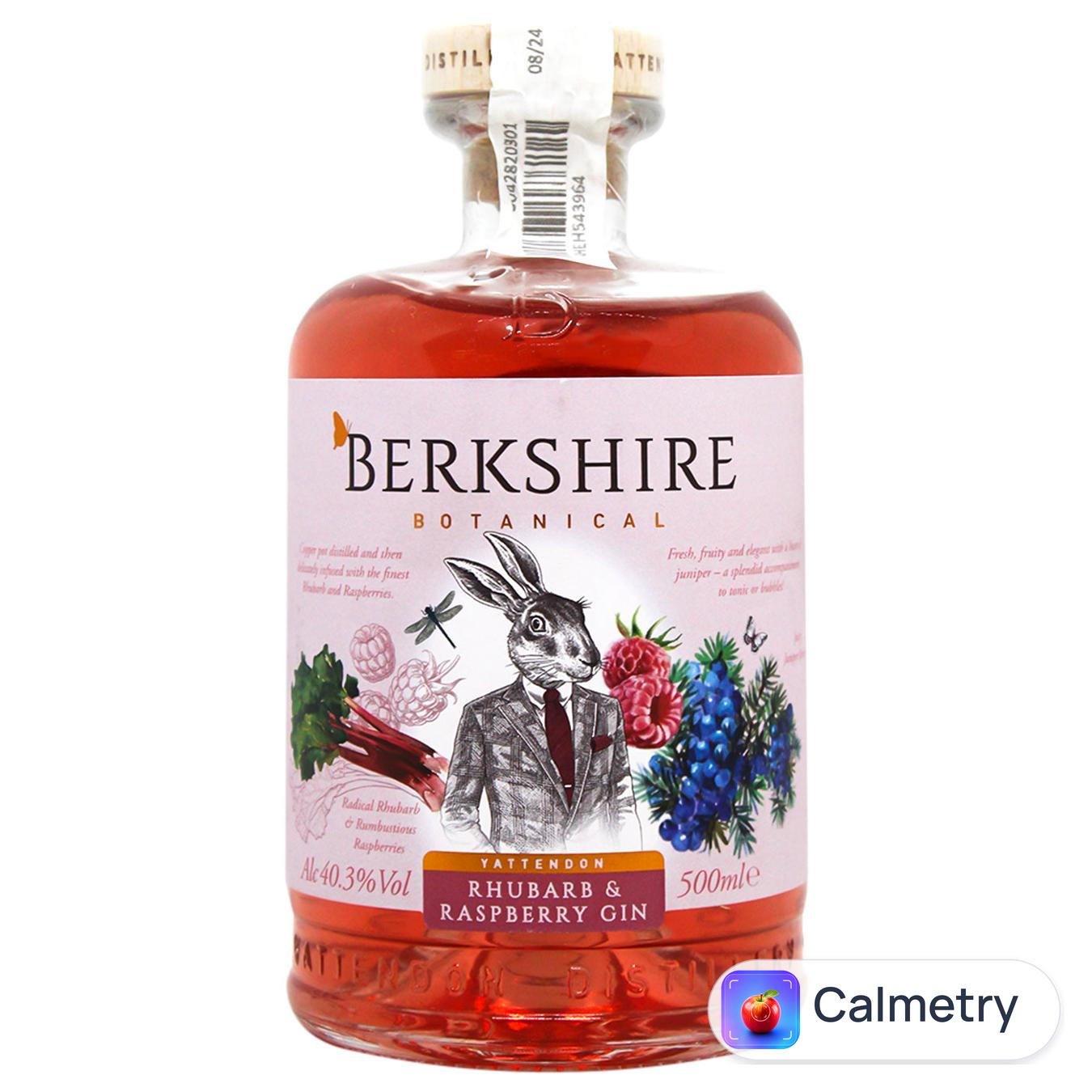 Джин Berkshire Botanical Rhubarb&Raspberry 40,3% 0,5л
