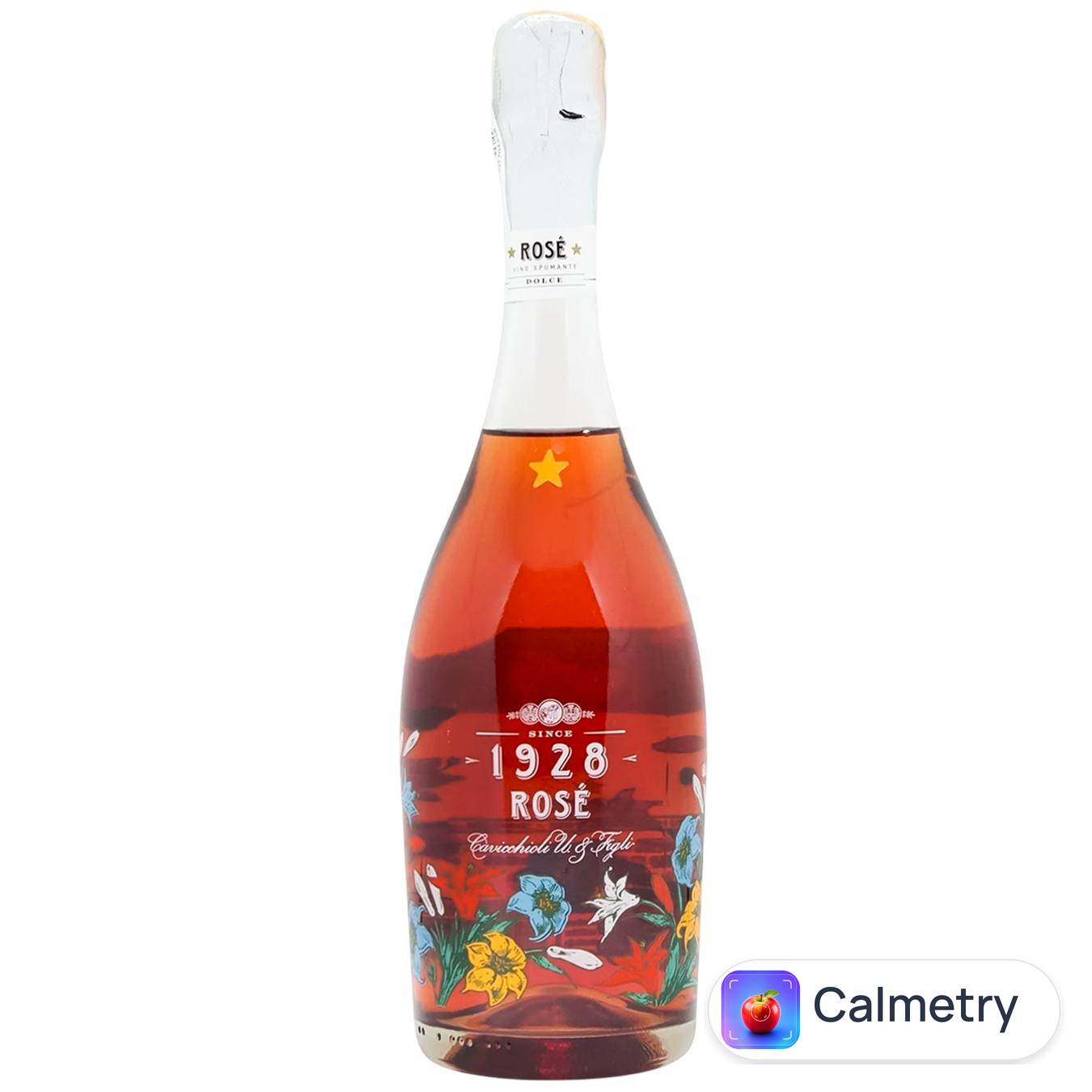 Вино ігристе Cavicchioli Spumante Fantasy Line рожеве напівсолодке 9,5% 0,75л