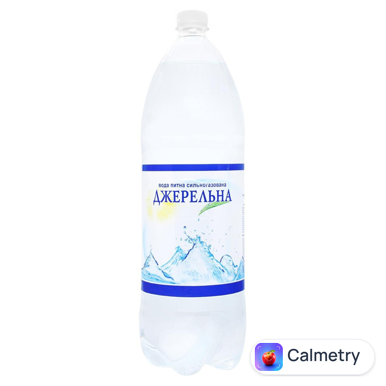 Вода мінеральна Джерельна сильногазована 2л