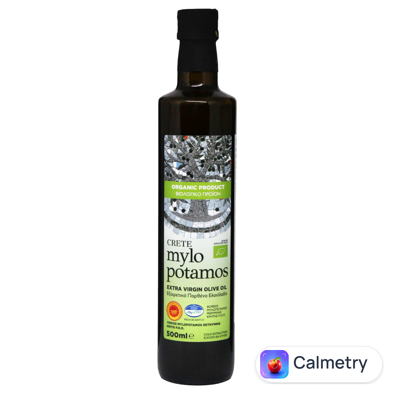Олія оливкова Mylopotamos Extra Virgin органічна 0,5л