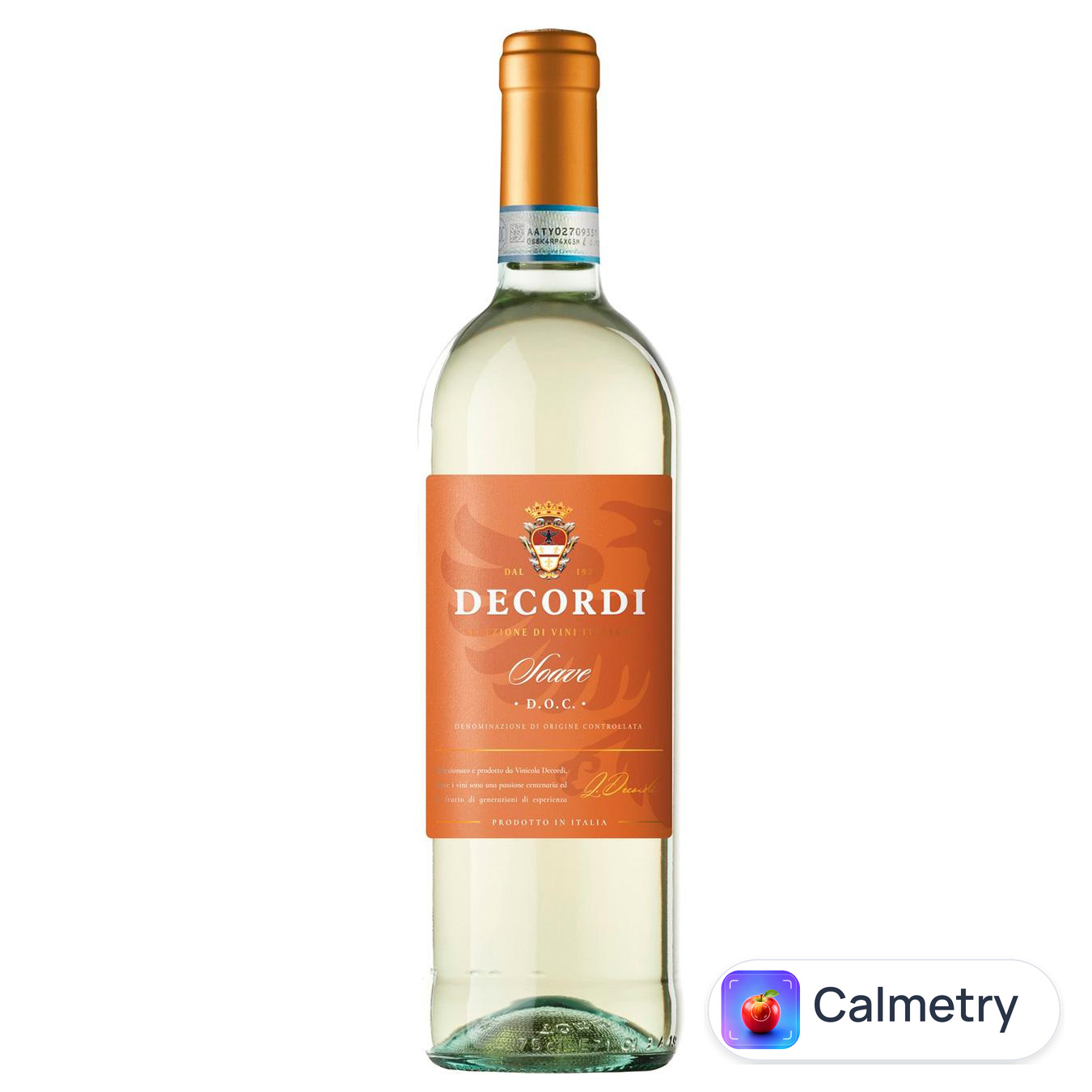Вино Decordi Соаве біле сухе 11,5% 0,75л