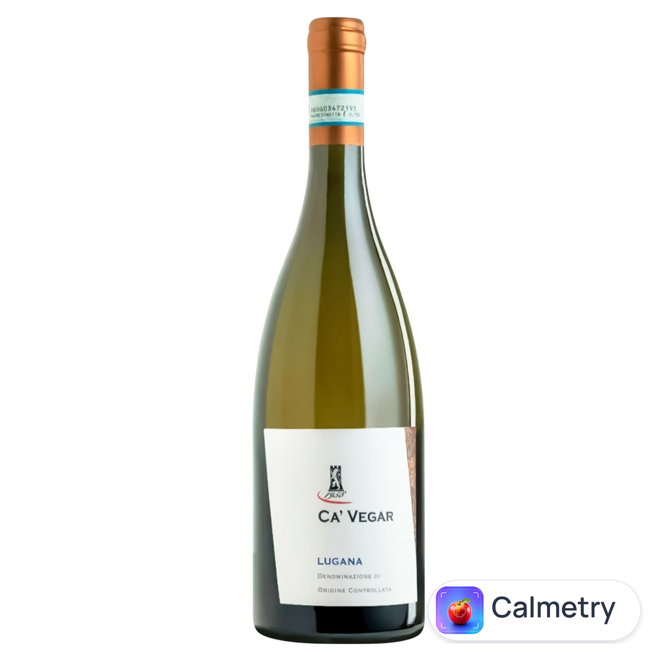 Вино Castelnuovo Cavegar Lugana біле сухе 12,5% 0,75л